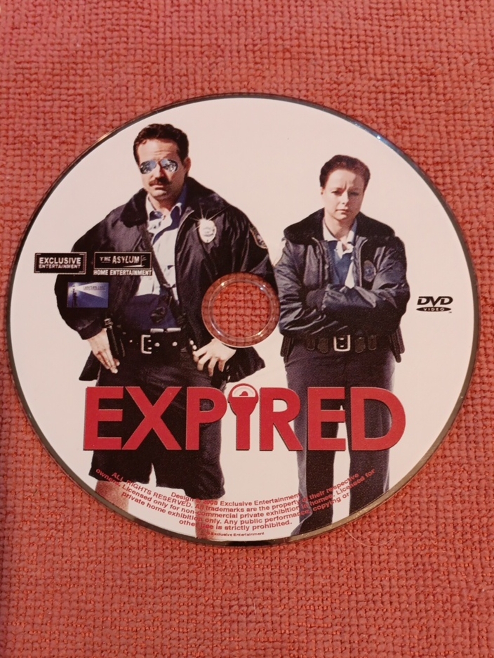3/$6 Expired DVD (2007) *NO CASE*